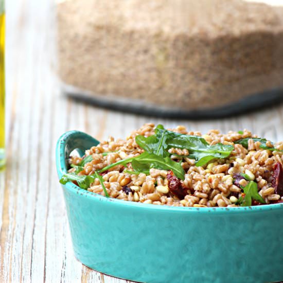 Mediterranean Farro Salad