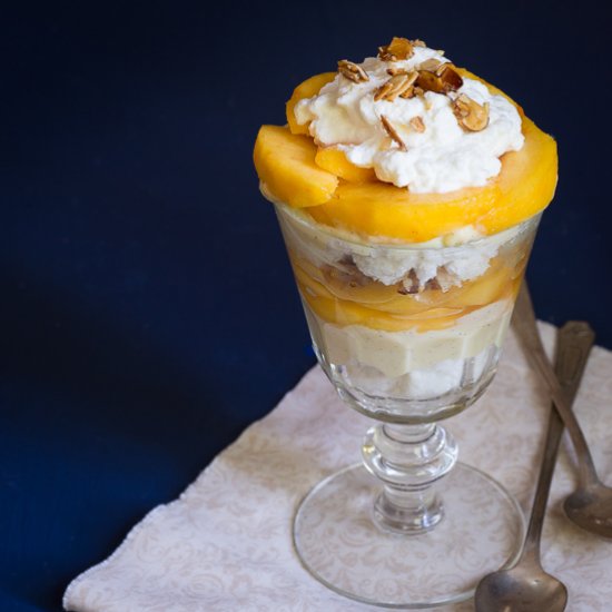 Peach Trifle