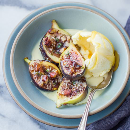 Za’atar Broiled Figs