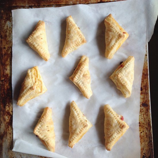 Puff Pastry Pizza Pockets