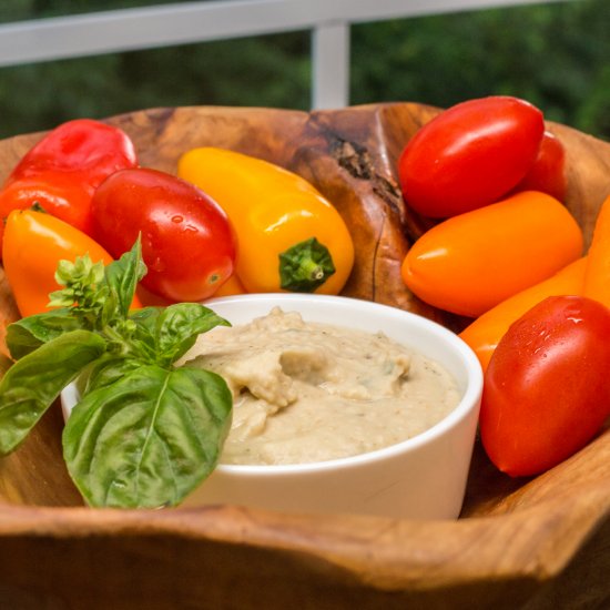 White Bean & Basil Dip