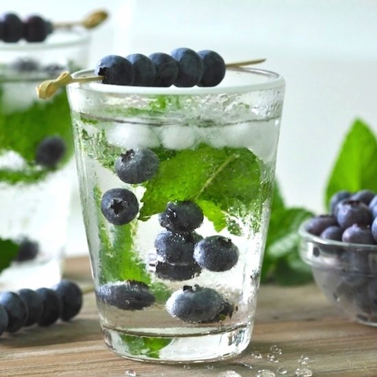 The Blueberry Bramble Cocktail