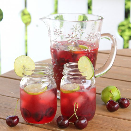 Sour Cherry Lime Mocktail