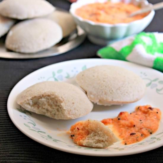 Steamed Cakes With Millets