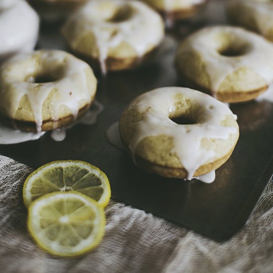 Lemon Glazed Donuts