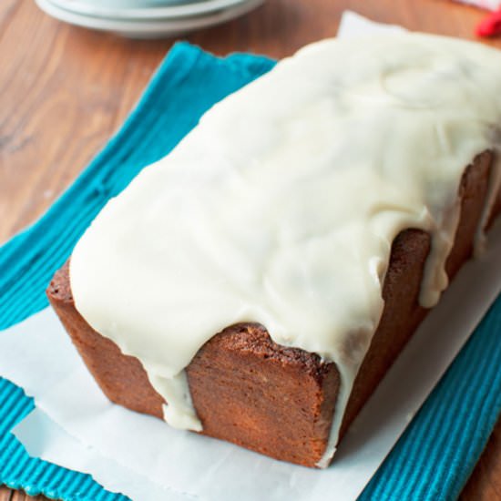 Double Brown Butter Cake with Glaze