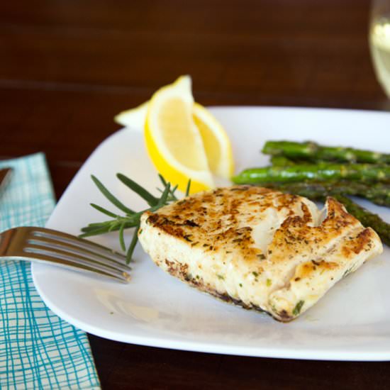 Grilled Halibut Steaks