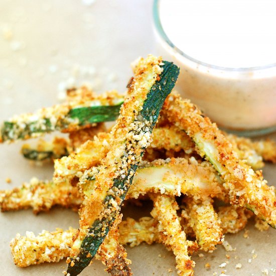 Smoky Chipotle Zucchini Fries