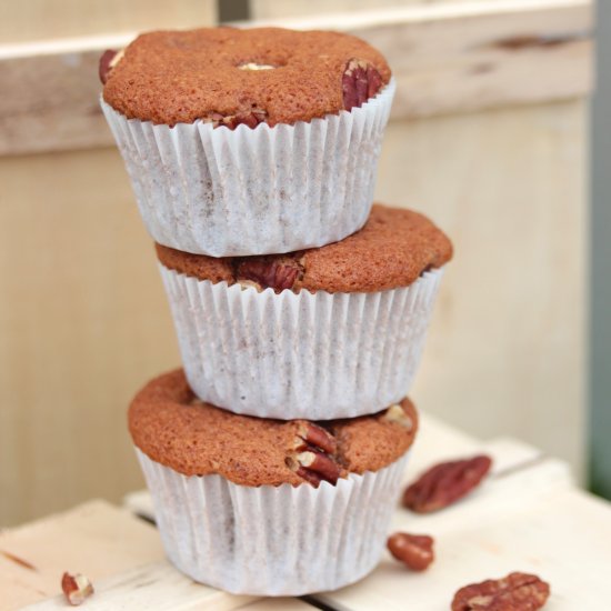 Chocolate Pecan Butterscotch Muffin