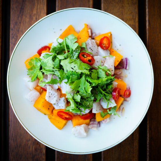 Mango and Chilli Ceviche