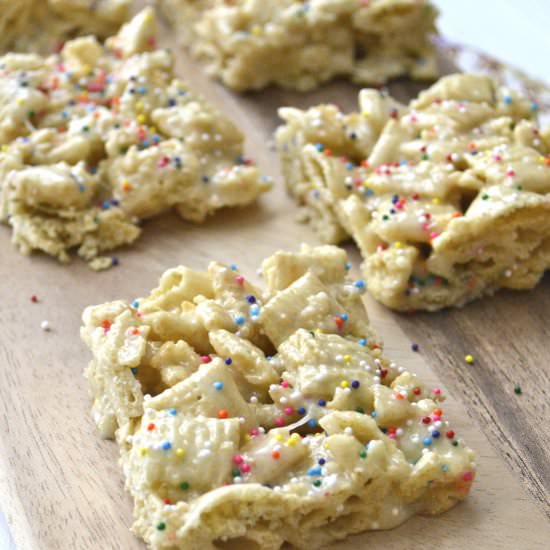 Cake Batter Bars