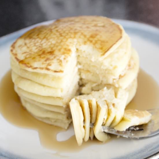 Vanilla Ricotta Pancake