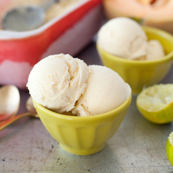 Cantaloupe Ice Cream