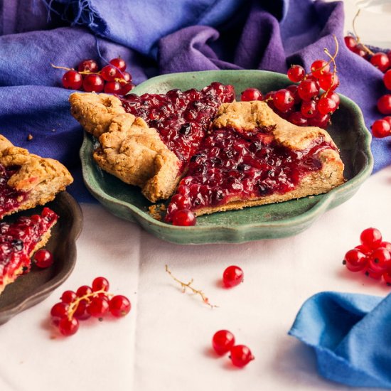 Gluten Free Red Berries Galette