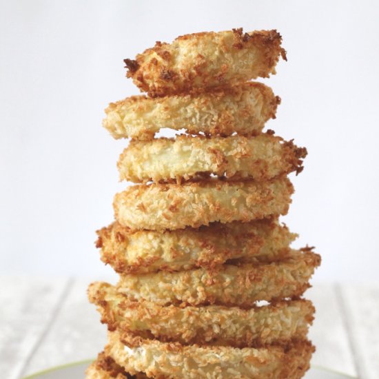 Healthy Baked Onion Rings