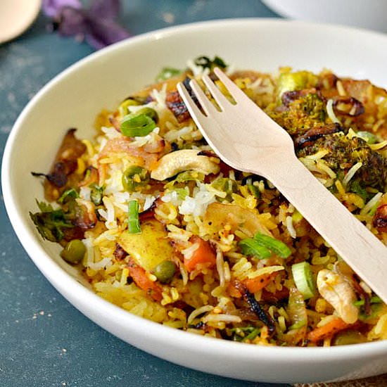 Vegetable Dumm Biryani