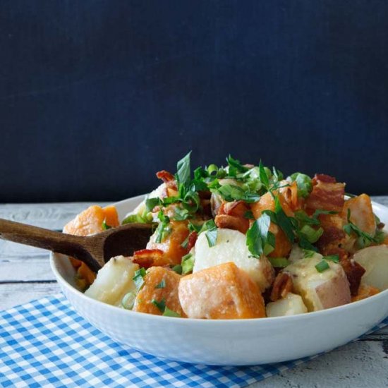 Sweet Potato Bacon Salad