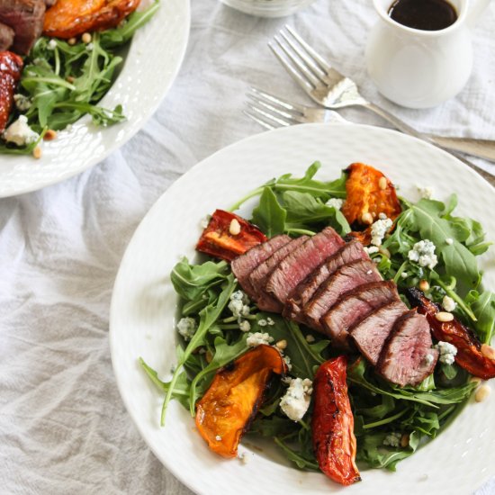 Arugula Salad with Seared Beef