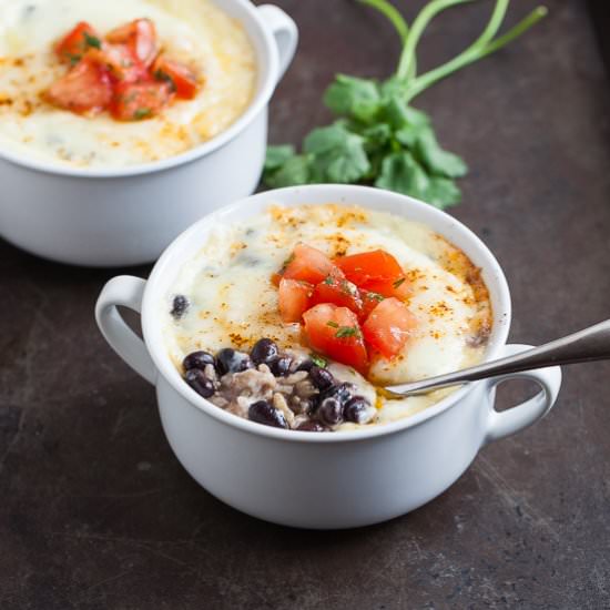 Coconut Ginger Rice and Black Beans