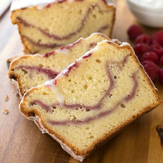 Raspberry-Greek Yogurt Cake