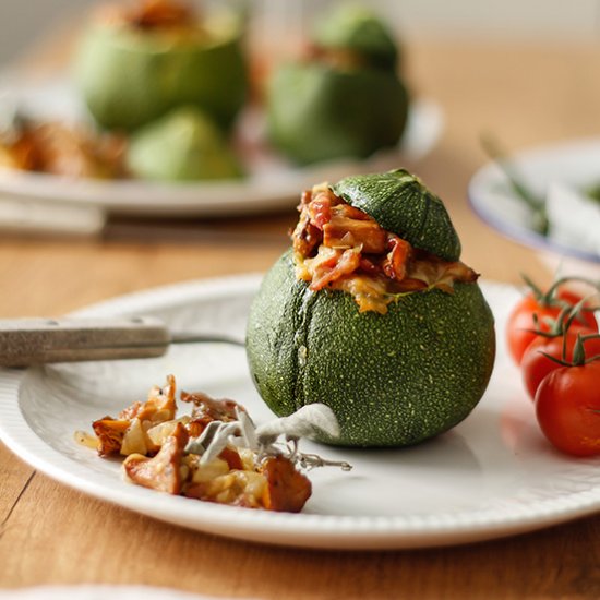 Stuffed Courgettes