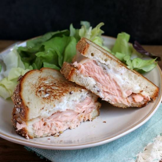 The Best Salmon Melt