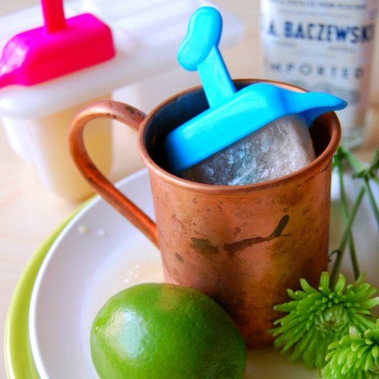 Moscow Mule Popsicles