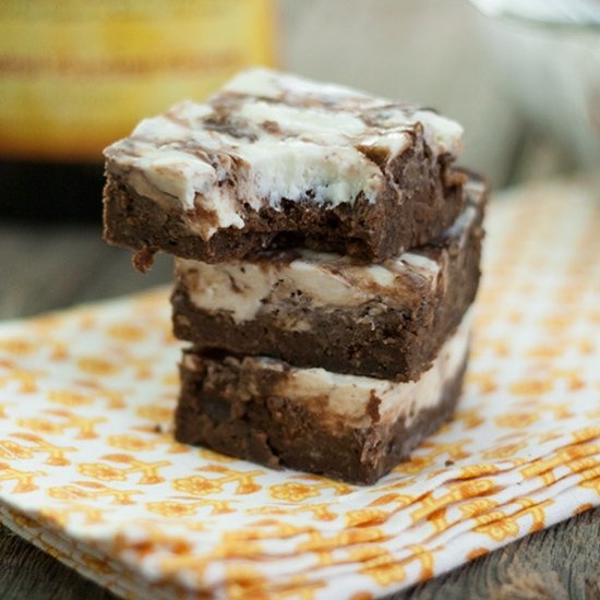 Hazelnut Cheesecake Brownies