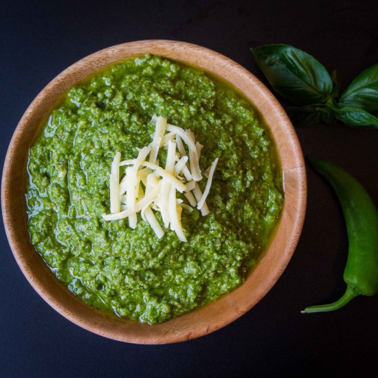 Chilli and Walnut Pesto