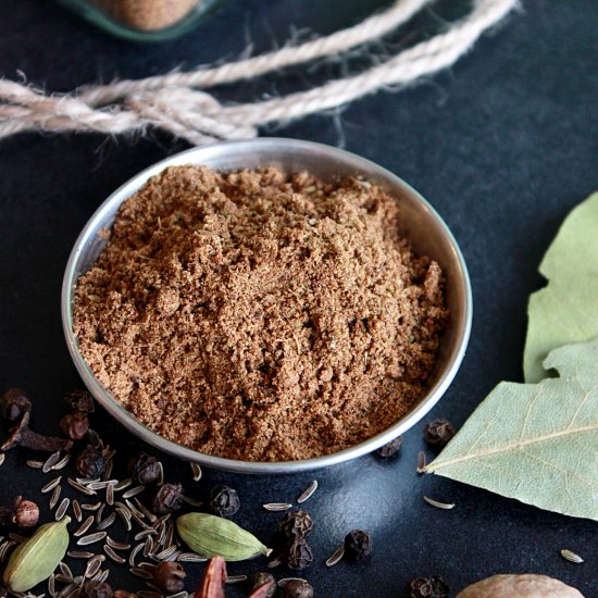 Homemade Garam Masala Powder