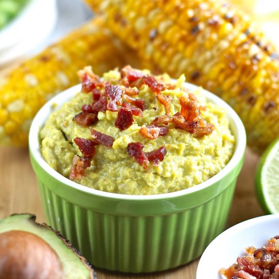 Creamy Roasted Avocado Dip