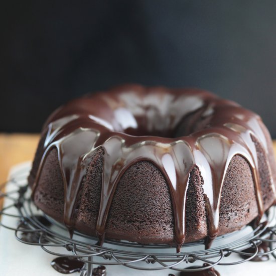 Chocolate Bundt & Sexy Mint Ganache