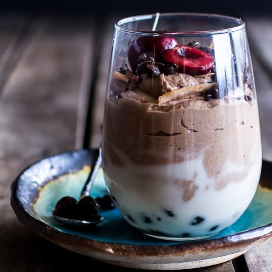 Chocolate Tahini Mocha Mousse