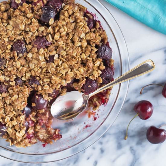 Double Crust Cherry Crisp