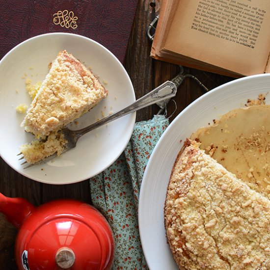 Pineapple Cardamom Coffee Cake