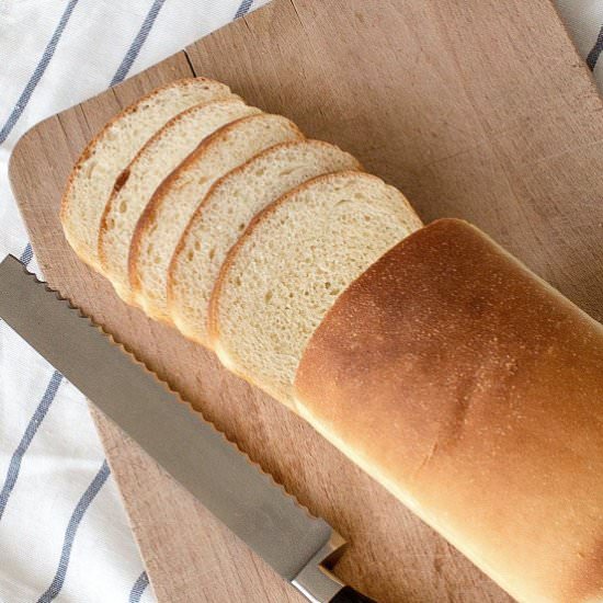 Sandwich Bread with Tangzhong