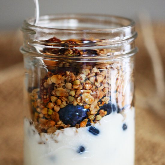 London Fog Buckwheat Granola