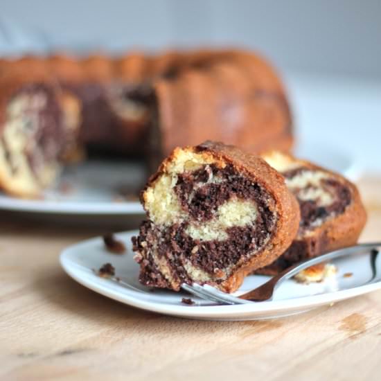 Marble Bundt Cake