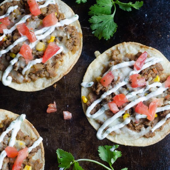 Taco Pizzas