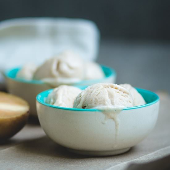 Chikoo(sapota) ice cream