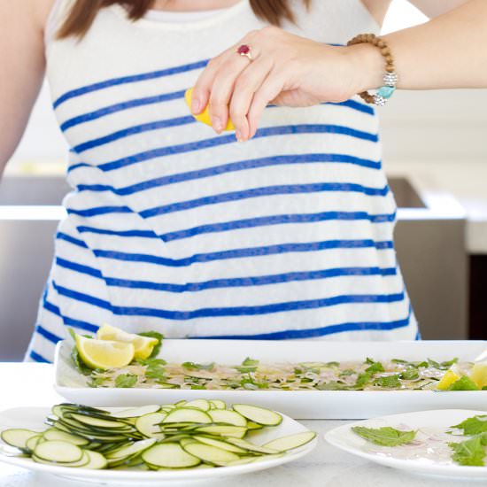 Zucchini Carpaccio