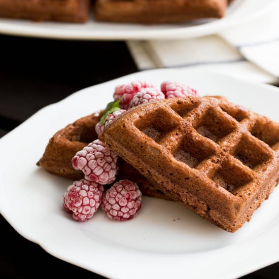 Chocolate Waffles