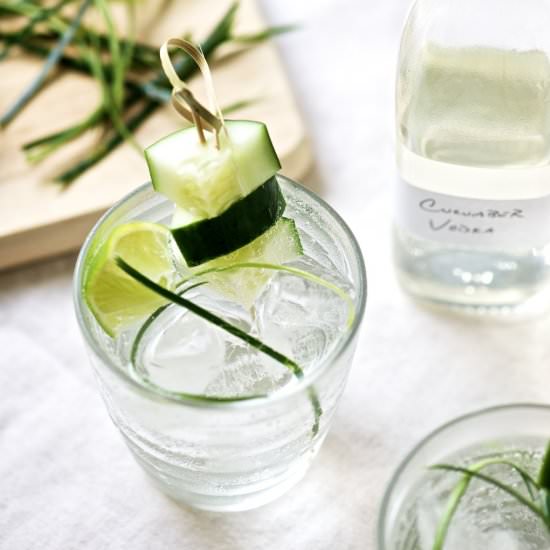 Cucumber Infused Vodka