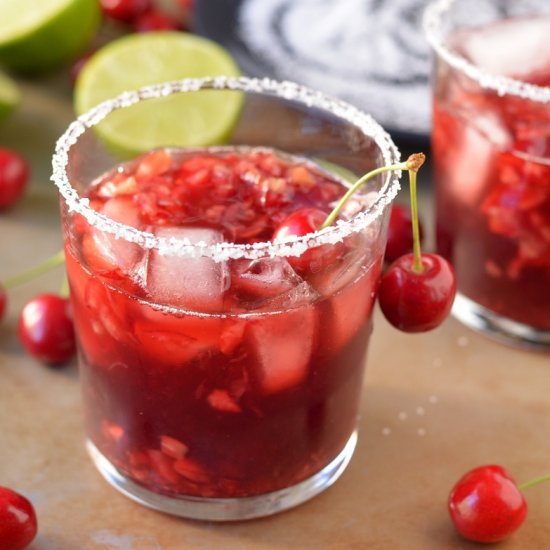 Tart Cherry Margaritas