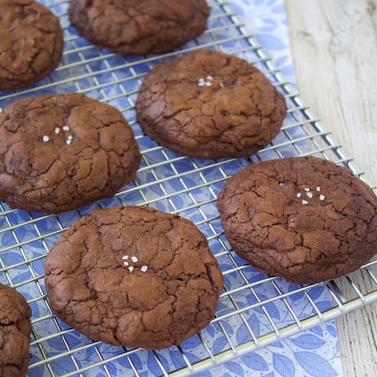 Salted Chocolate Cookies