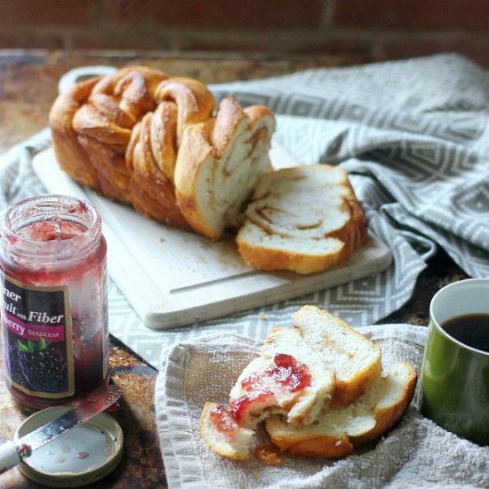 Braided Cinnamon Sugar Bread