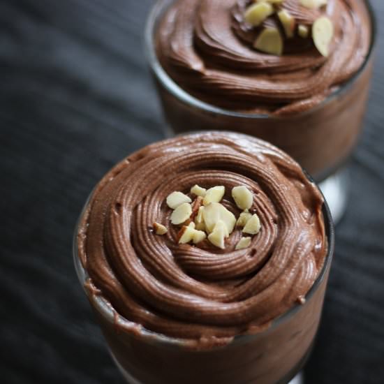 Vodka Dark Chocolate Mousse