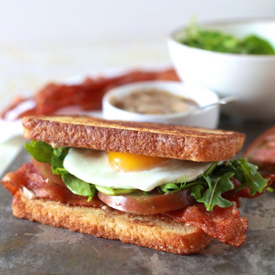 Fancy BLT with Balsamic Mayo