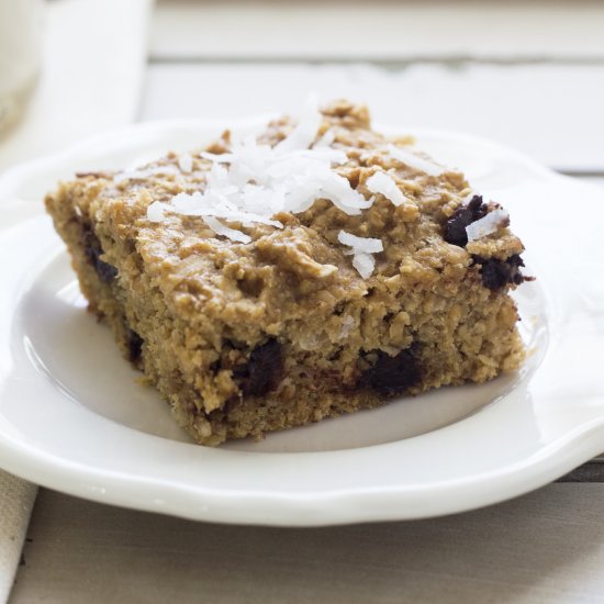 Chocolate Chip Banana Coconut Cake