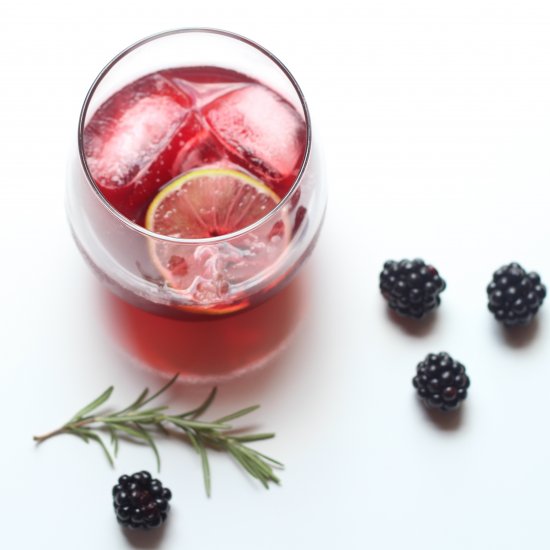 Blackberry Rosemary Mule